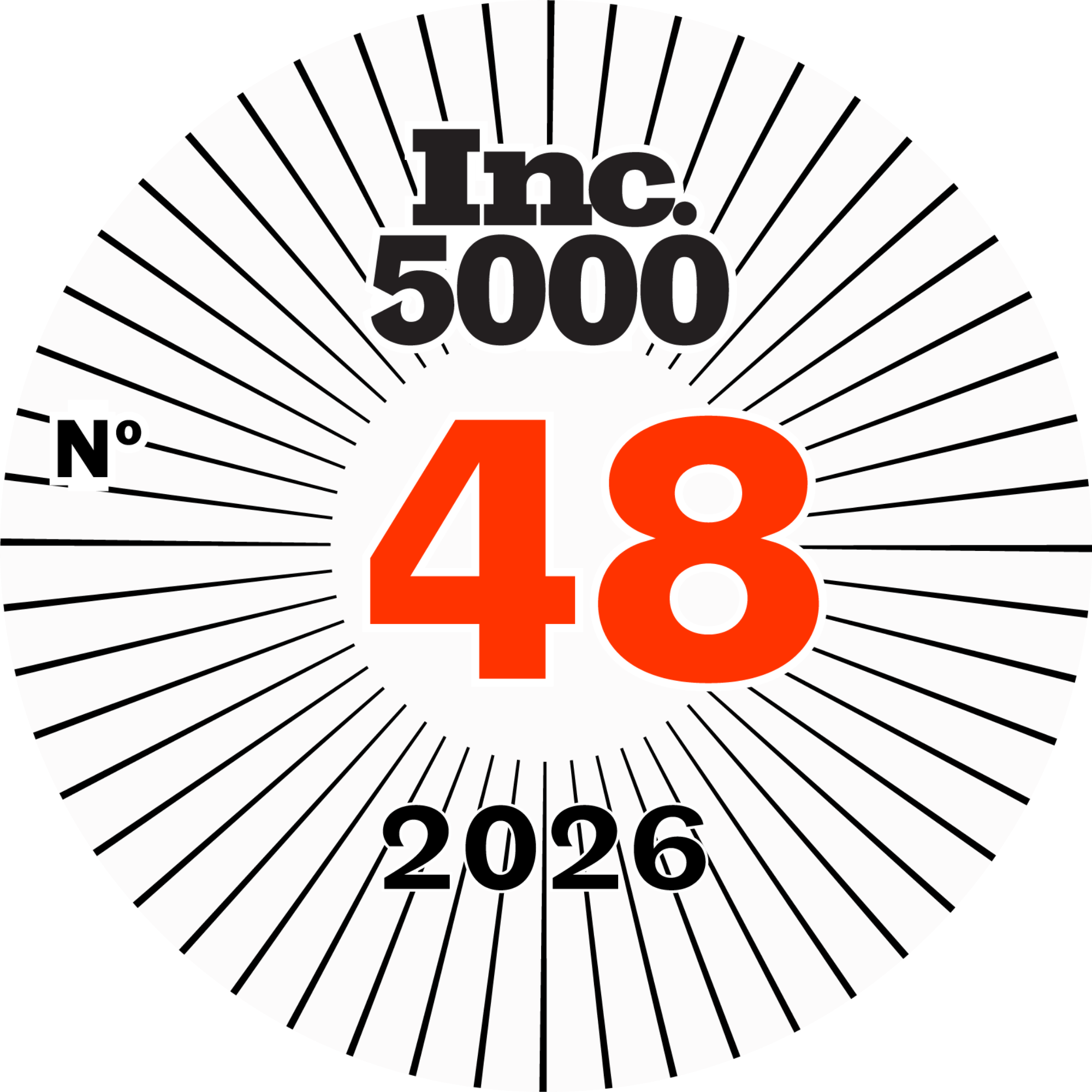 Inc. 5000 — No. 48 overall, 2026